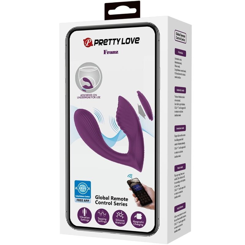 PRETTY LOVE - Franz Massager And Vibrator Free APP Purple
