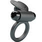 PRETTY LOVE - Debonaire Vibrating Ring Rabbit 10 Vibrations Black