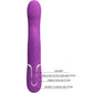 PRETTY LOVE - 4 In 1 Multifunction Vibrator & Stimulator Purple