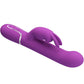 PRETTY LOVE - Coale 4 In 1 Multifunction Rabbit Vibrator  Paars