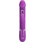 PRETTY LOVE - Kampas 3 In 1 Multifunction Rabbit Vibrator  Paars