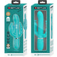 PRETTY LOVE - Cammy 4 In 1 Multifunction Tripple Rabbit Vibrator  Blue