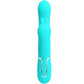 PRETTY LOVE - Cammy 4 In 1 Multifunction Tripple Rabbit Vibrator  Blue