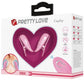 PRETTY LOVE - Cailey Nipple Clamps 10 Vibrations Afstandsbediening Roze