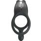 PRETTY LOVE - Seth Double Vibrating Ring Rabbit 7 Vibrations Black