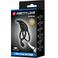 PRETTY LOVE - Seth Double Vibrating Ring Rabbit 7 Vibrations Black