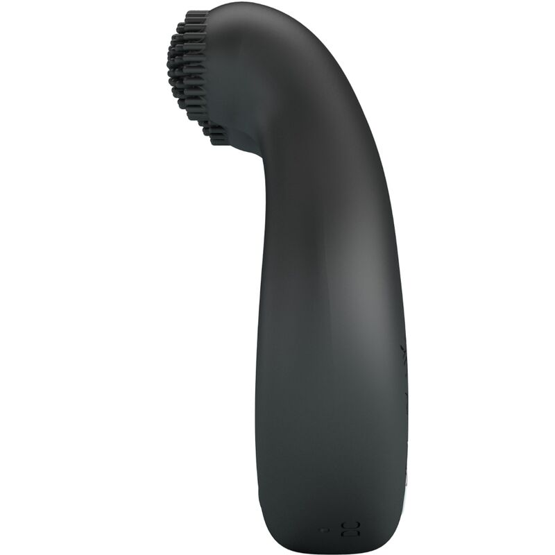 PRETTY LOVE - Dahlia Vibrating Ring + Clitoris Stimulator 12 Vibrations Black