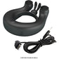 PRETTY LOVE - Dahlia Vibrating Ring + Clitoris Stimulator 12 Vibrations Black