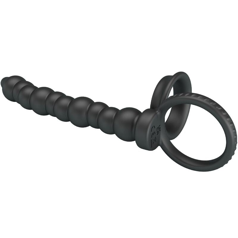PRETTY LOVE - Dillion Double Penetration Cock Ring Zwart