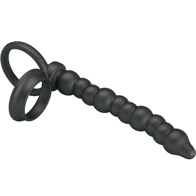 PRETTY LOVE - Dillion Double Penetration Cock Ring Zwart