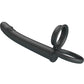 PRETTY LOVE - Dillion Double Penetration Double Cock Ring Black