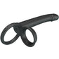 PRETTY LOVE - Dillion Double Penetration Double Cock Ring Black