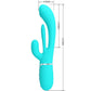 PRETTY LOVE - Shania Triple Rabbit Multifunction Vibrator 3 In 1 Blauw