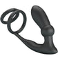 PRETTY LOVE - Emoni Penis Ring + Anal Plug 12 Vibrations Black