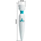 PRETTY LOVE - Cloud Wand Vibrator  7 Vibrations White