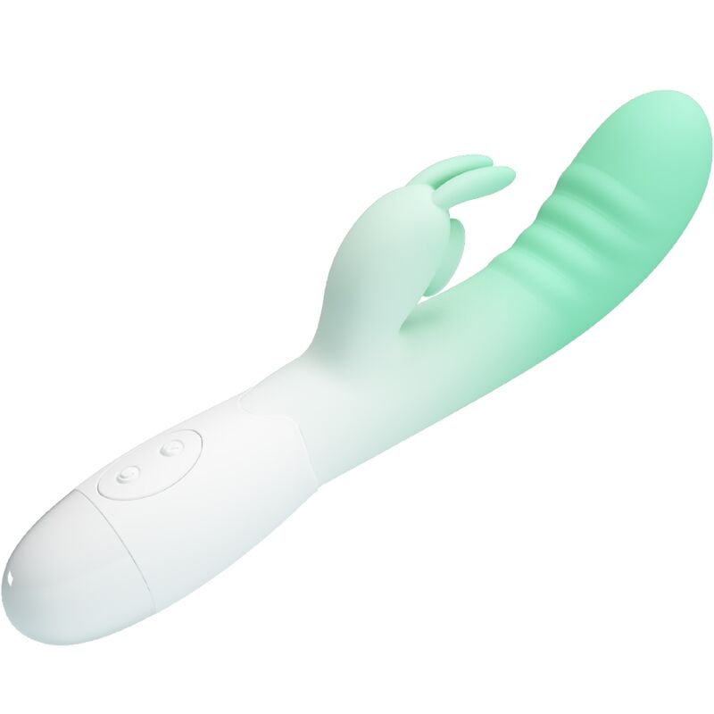 PRETTY LOVE - Cerberus Rabbit Vibrator 3O Vibrations Green