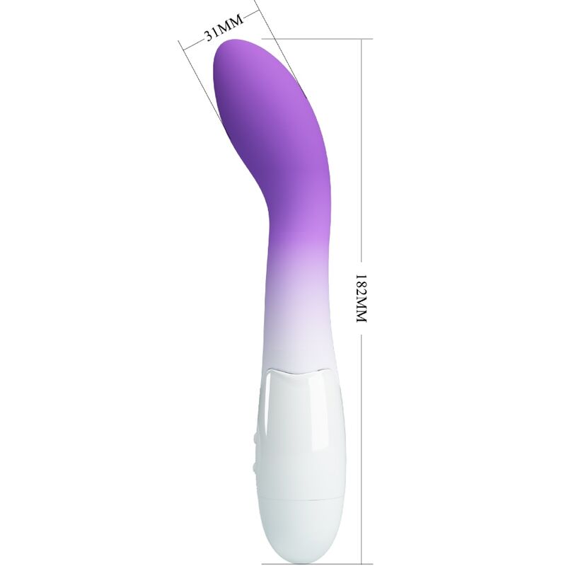 PRETTY LOVE - Bishop G-Spot Vibrator 30 Vibrations Purple