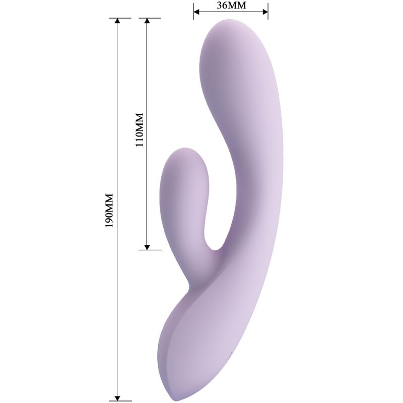 PRETTY LOVE - Rosolyn Rabbit Vibrator 10 Vibrations Paars