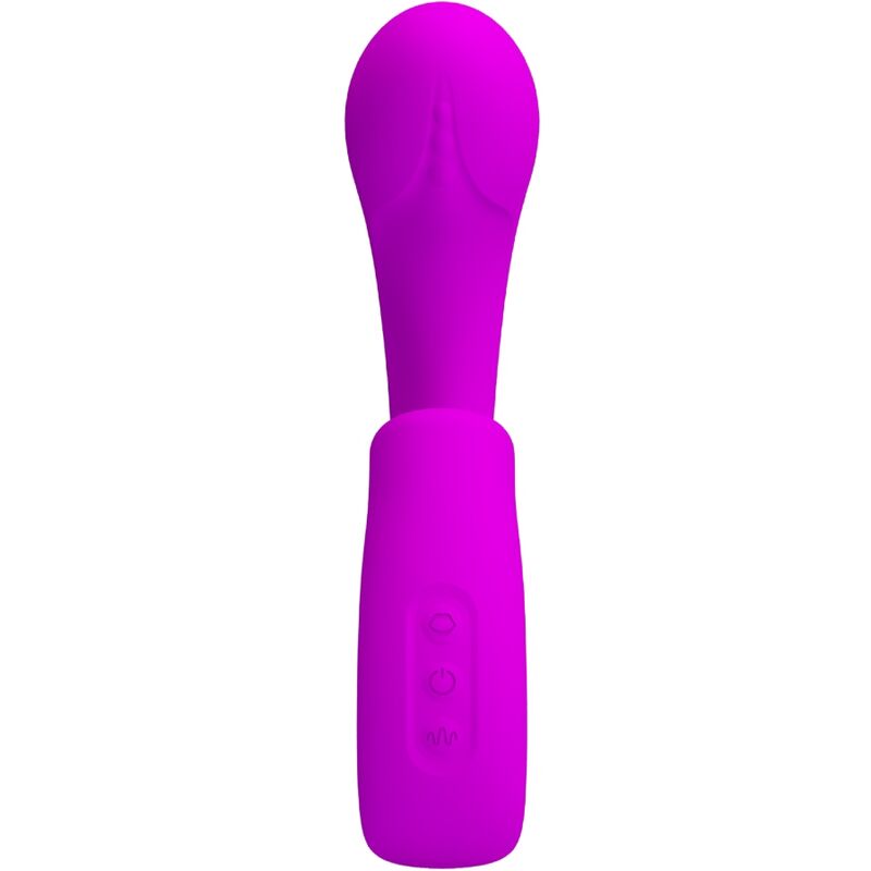 PRETTY LOVE - Sibel Sibel G-Spot Vibrator + Clitoris Stimulator 10 Vibrations Paars