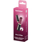 Satisfyer - Pro 2 Kiss Wave Clitoris Stimulator Garnet / Black