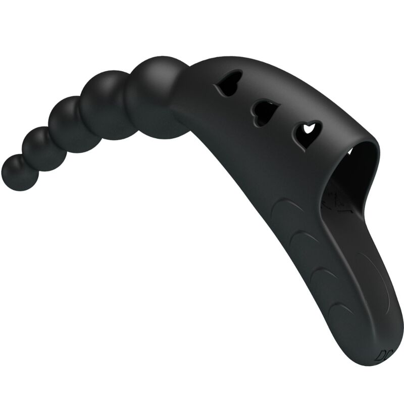 PRETTY LOVE - Jordin Finger Vibrator 10 Vibrations Black