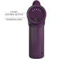 PRETTY LOVE - Dj Scholar Massager 5 Settings Purple