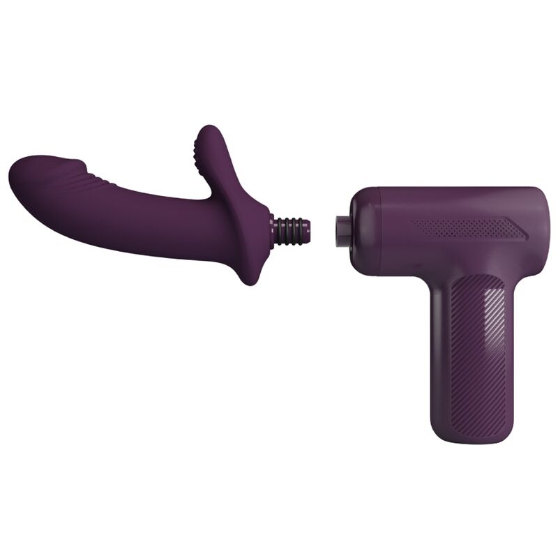 PRETTY LOVE - Dj Scholar Massager 5 Settings Purple