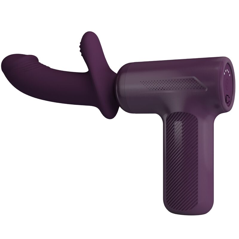 PRETTY LOVE - Dj Scholar Massager 5 Settings Purple