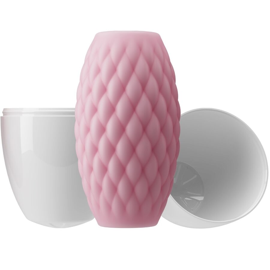 PRETTY LOVE - Athena Eros Silicone Male Masturbator Pink