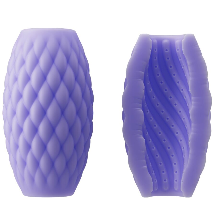 PRETTY LOVE - Athena Eros Silicone Male Masturbator Paars