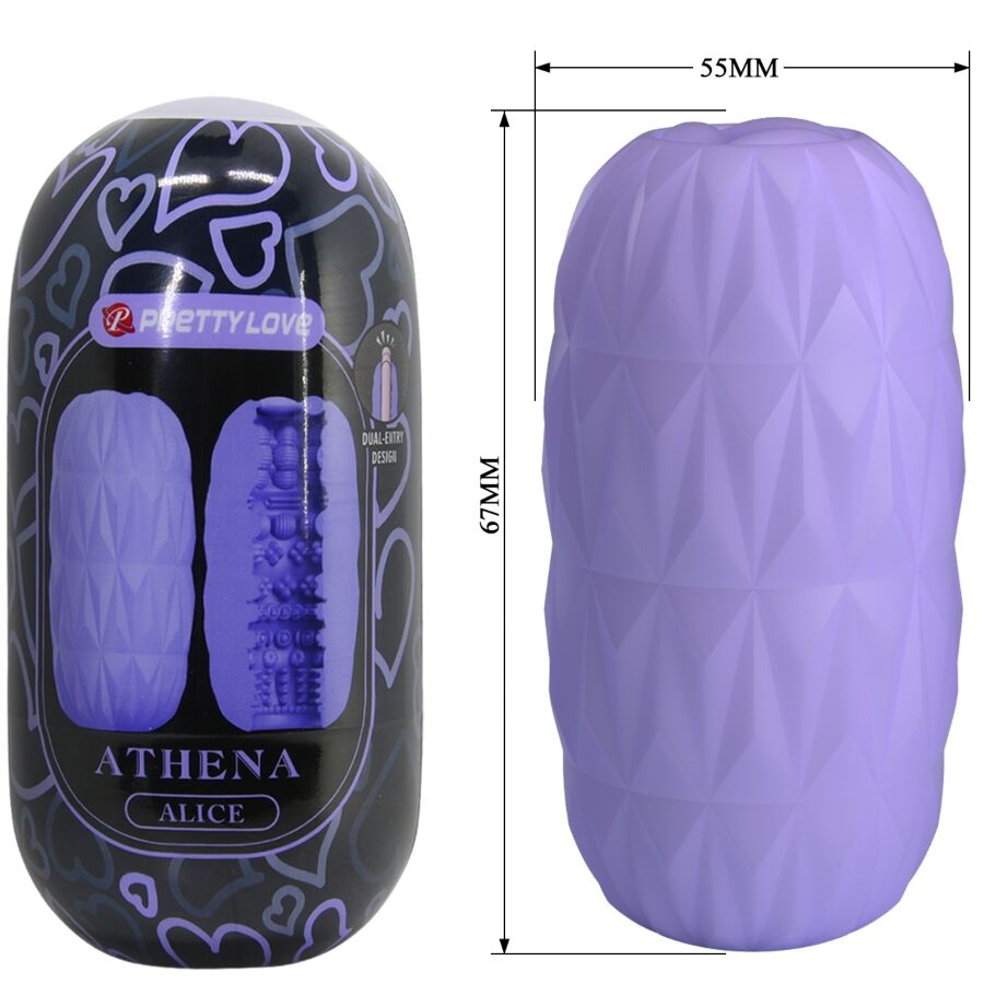 PRETTY LOVE - Athena Alice Pack 15 Various Male Masturbators