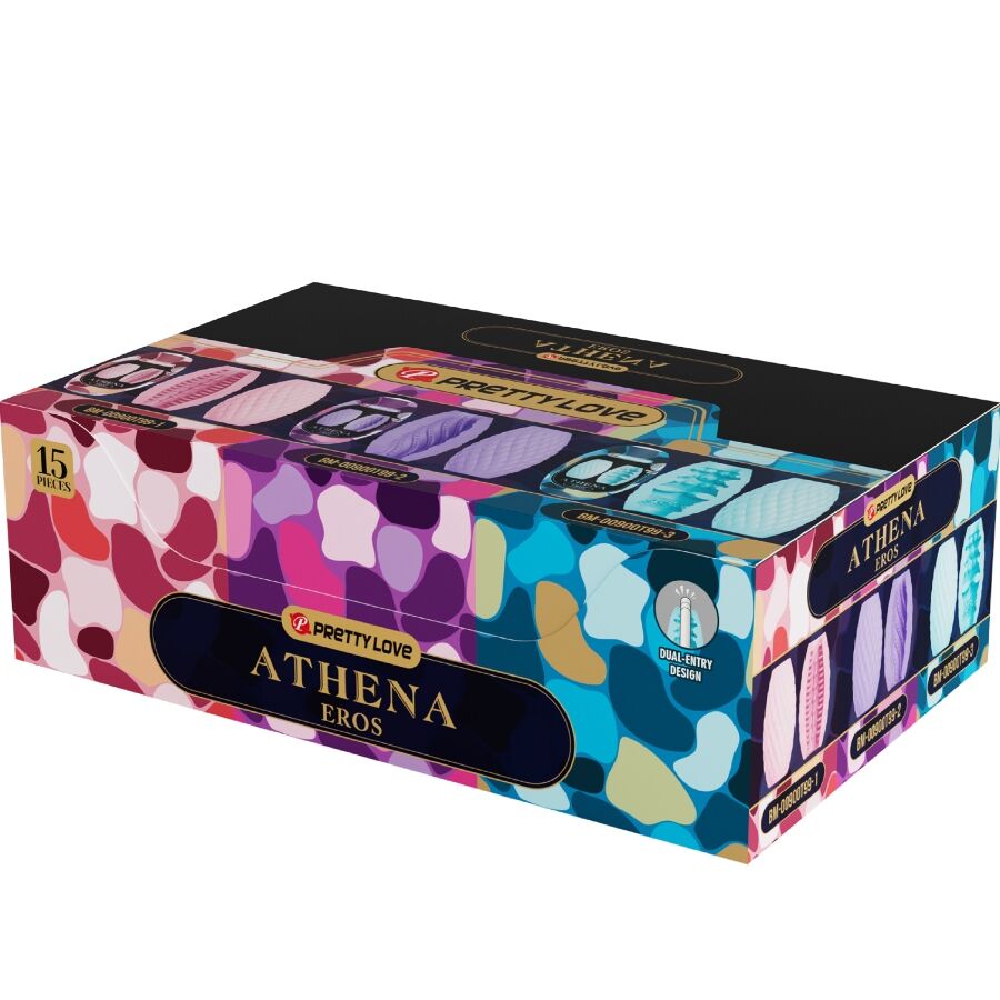 PRETTY LOVE - Athena Eros Pack 15 Various Male Masturbators