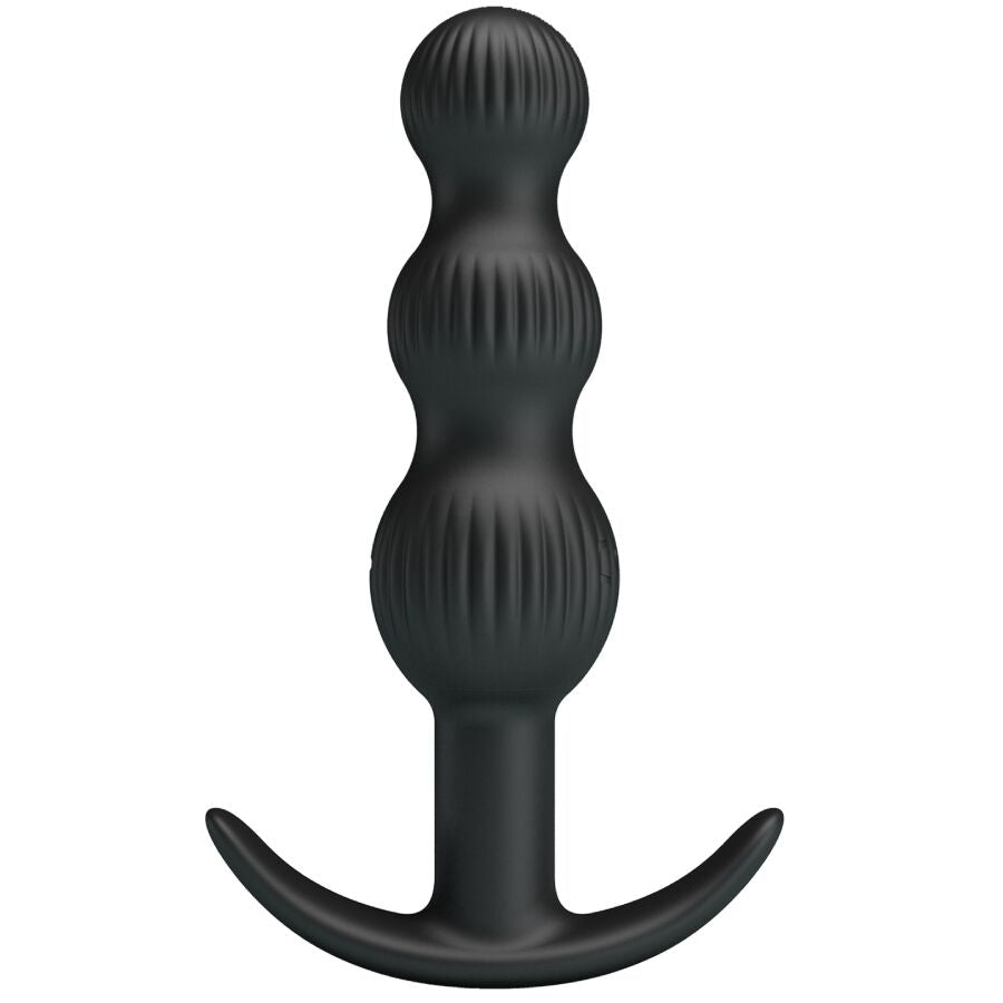 PRETTY LOVE - Sidney Anal Vibrator 10 Vibrations Black