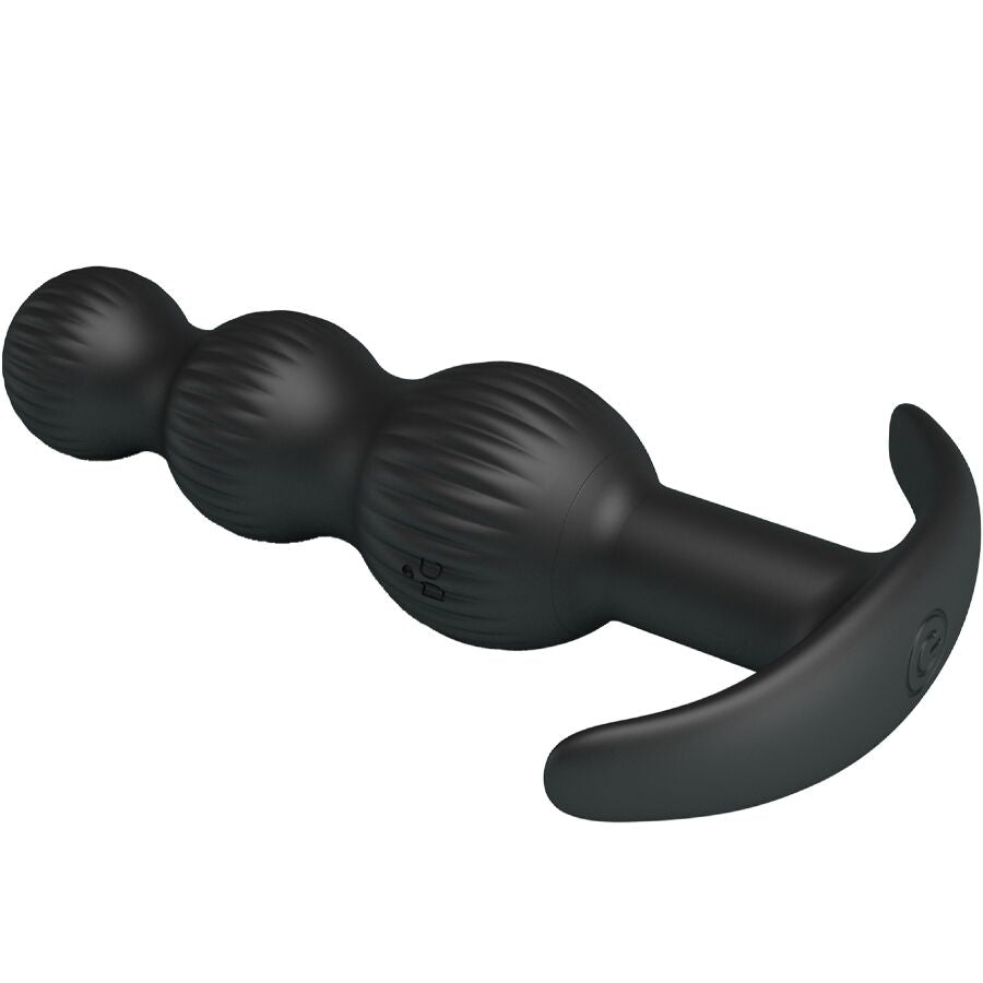PRETTY LOVE - Sidney Anal Vibrator 10 Vibrations Black