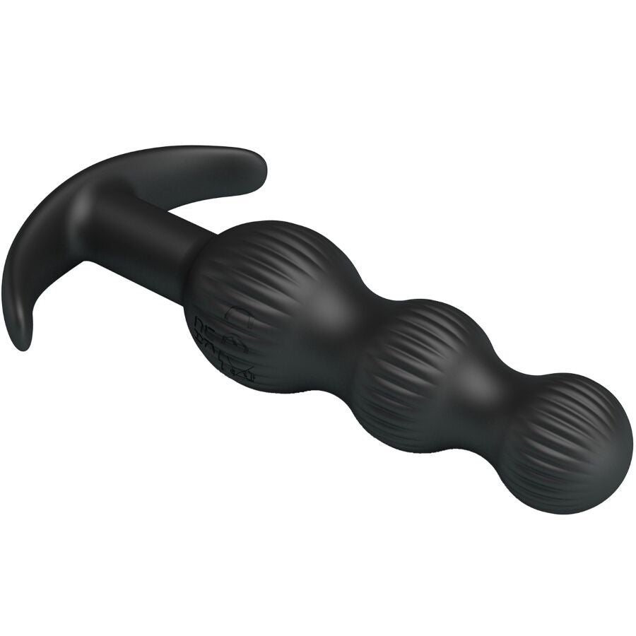 PRETTY LOVE - Sidney Anal Vibrator 10 Vibrations Black
