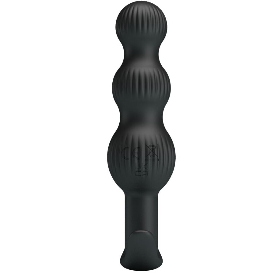 PRETTY LOVE - Sidney Anal Vibrator 10 Vibrations Black