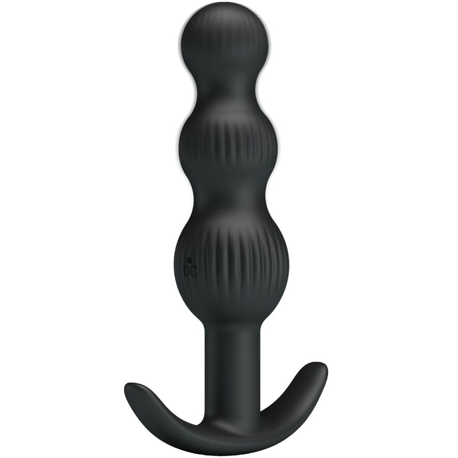 PRETTY LOVE - Sidney Anal Vibrator 10 Vibrations Black