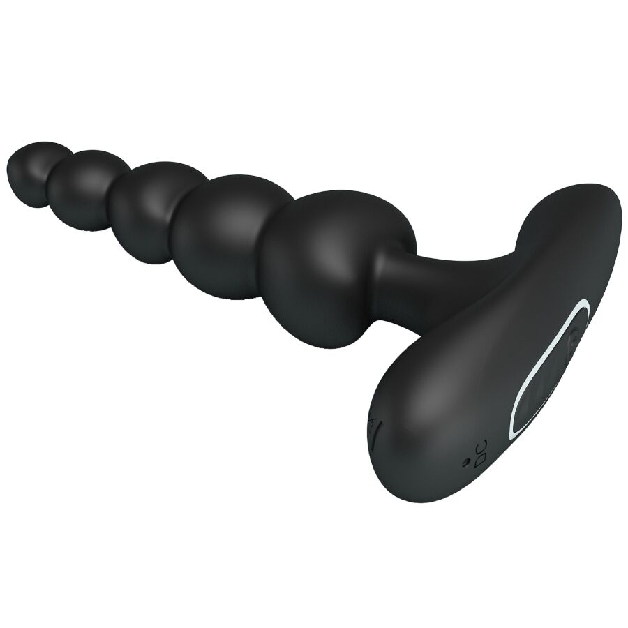 PRETTY LOVE - Corban Anal Vibrator 10 Vibrations Black