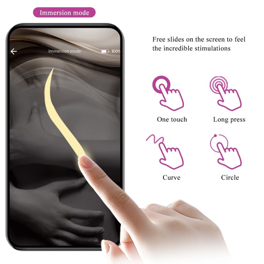 PRETTY LOVE - Leviathan APP Controlled Vibrator Paars