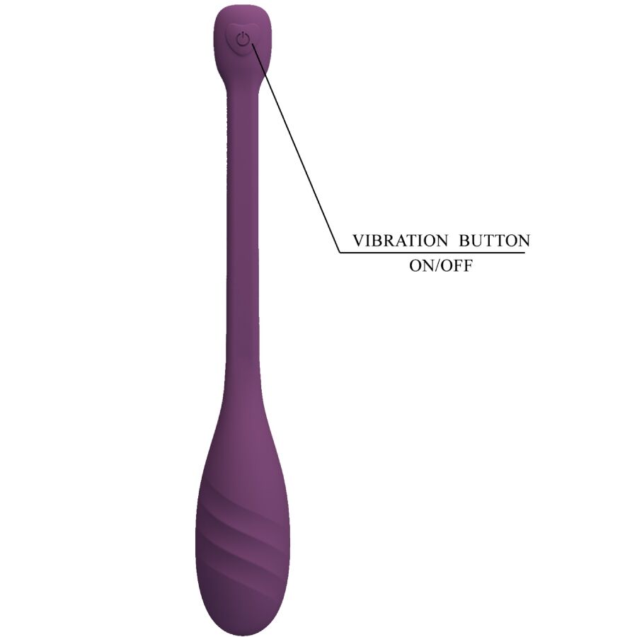 PRETTY LOVE - Leviathan APP Controlled Vibrator Paars