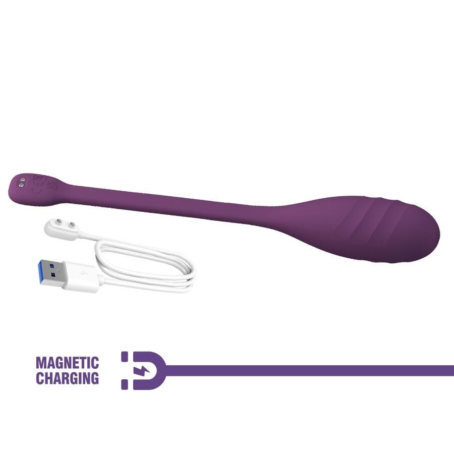 PRETTY LOVE - Leviathan APP Controlled Vibrator Paars