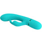 PRETTY LOVE - Scocco Vibrator Rabbit Turquoise
