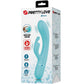 PRETTY LOVE - Scocco Vibrator Rabbit Turquoise