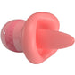 PRETTY LOVE - Kylee Tongue Clitoris Stimulator 10 Vibrations Nude Roze