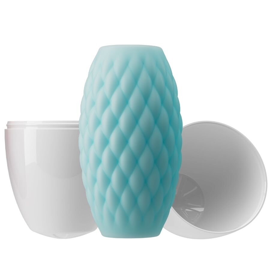 PRETTY LOVE - Athena Eros Silicone Male Masturbator Sky Blue