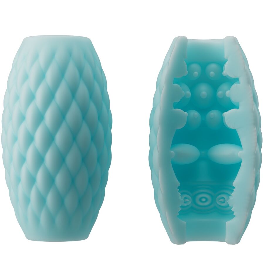 PRETTY LOVE - Athena Eros Silicone Male Masturbator Sky Blue