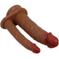 PRETTY LOVE - Goran Double Dildo Realistic Natural Mulato