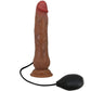 PRETTY LOVE - Kyton Universal Harness Briefs With Squirting Dildo 19 Cm Mulato
