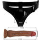 PRETTY LOVE - Kyton Universal Harness Briefs With Squirting Dildo 19 Cm Mulato