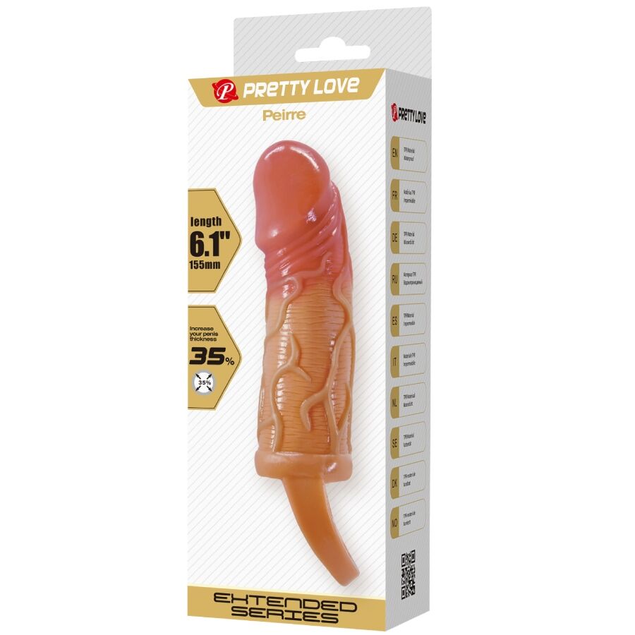 PRETTY LOVE - Peirre Penis Sleeve  10 Cm